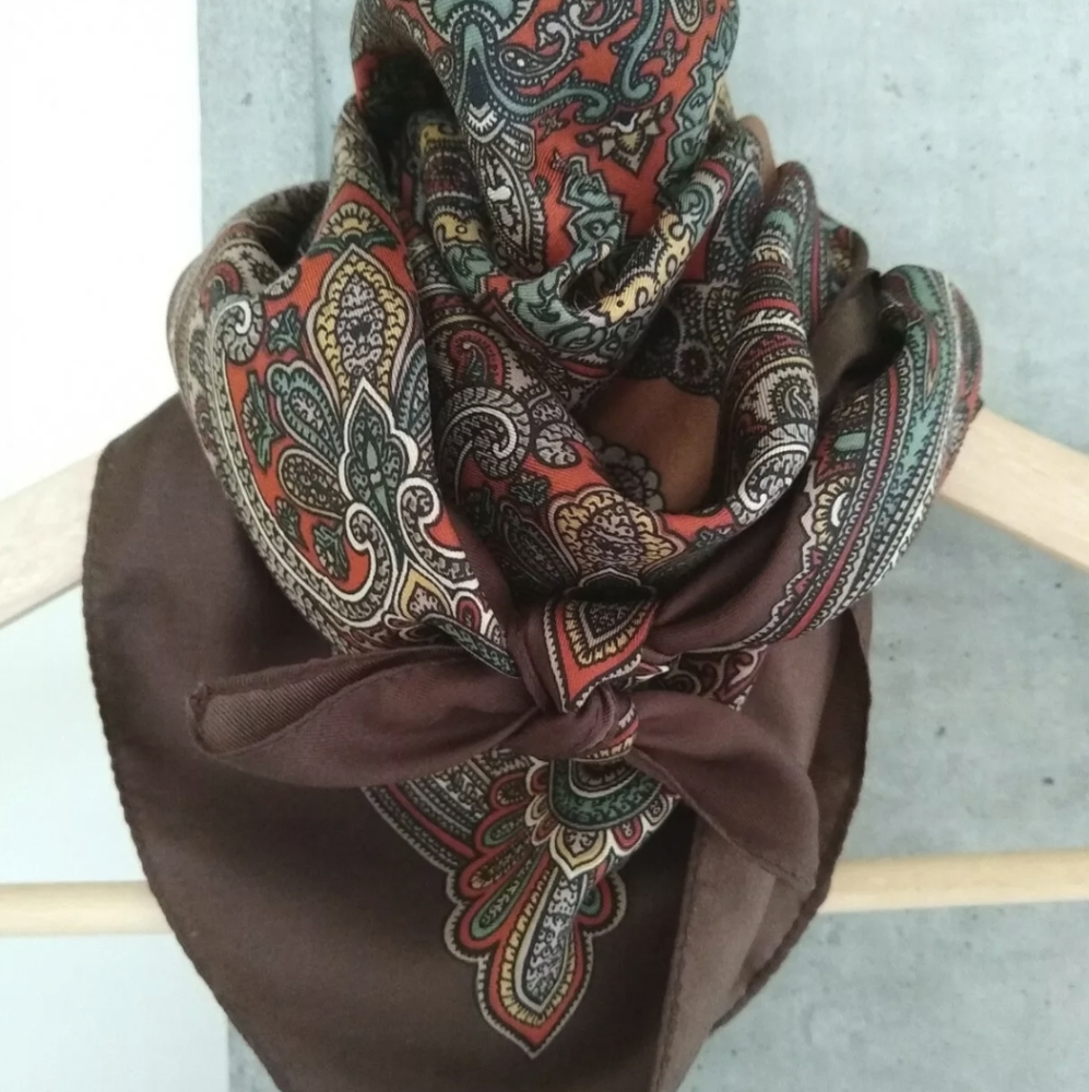 Vintage Liberty of London 100% Silk Scarf